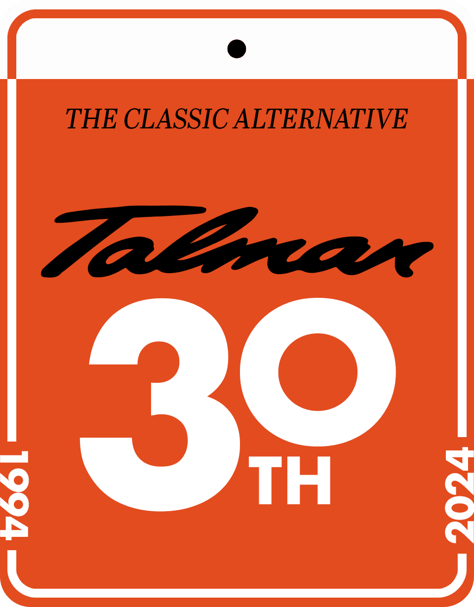 Talman 30th hangtag design by TalsGuide