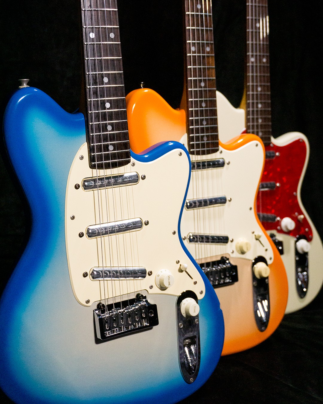 Multiple TC530 guitars