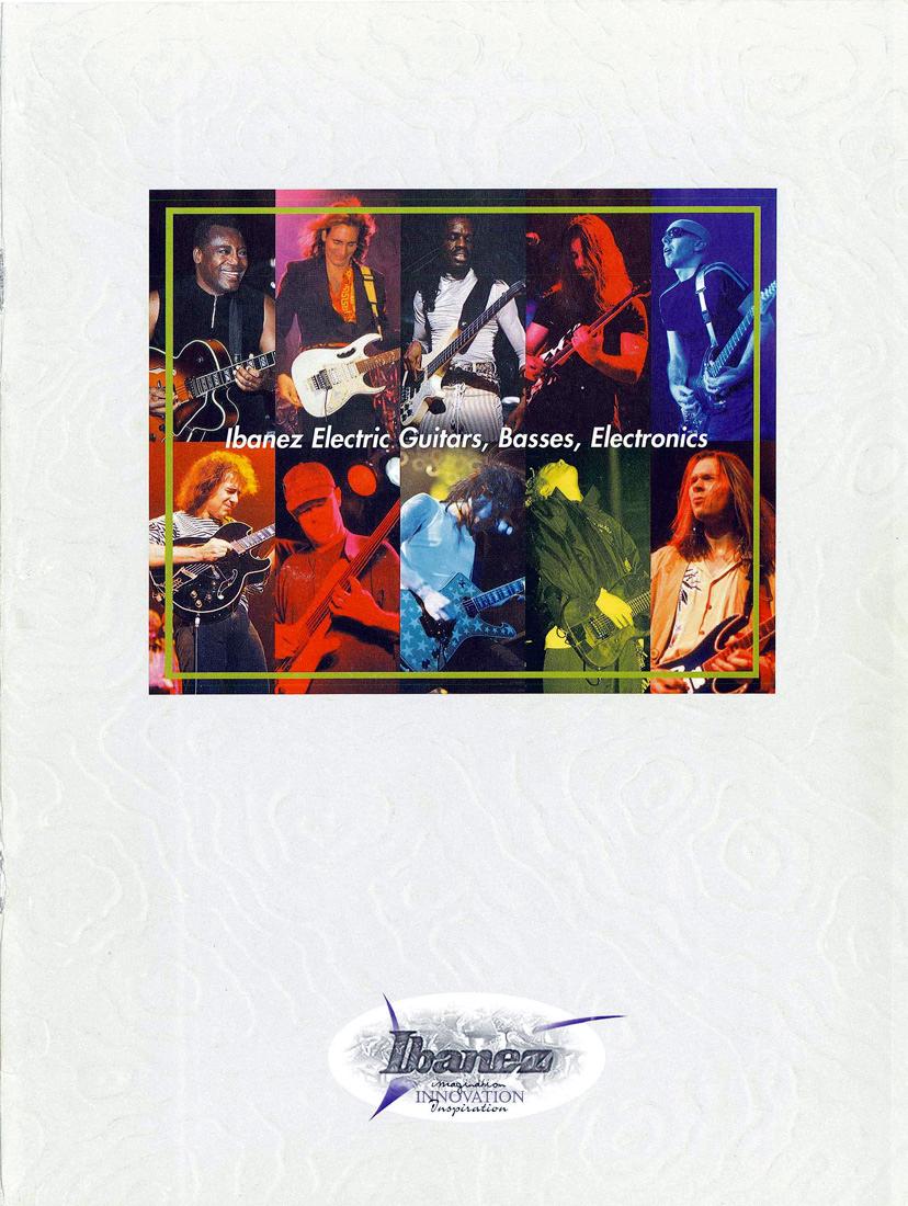 1998 Ibanez catalog USA cover